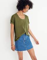 Thumbnail for your product : Madewell Garment-Dyed U-Neck Tee