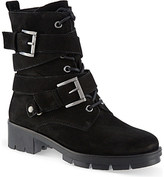 Thumbnail for your product : Carvela Sand suede biker boots