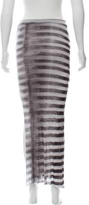 Helmut Lang Asymmetrical Midi Skirt