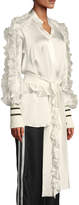 Thumbnail for your product : Maggie Marilyn I Am In Awe Of You Long-Sleeve Ruffle Shirt