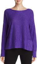 Thumbnail for your product : Eileen Fisher Drop Shoulder Pocket Sweater