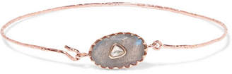 Pascale Monvoisin Orso N°1 9-karat Rose Gold, Labradorite And Diamond Bracelet