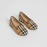 Thumbnail for your product : Burberry Childrens Vintage Check Slippers