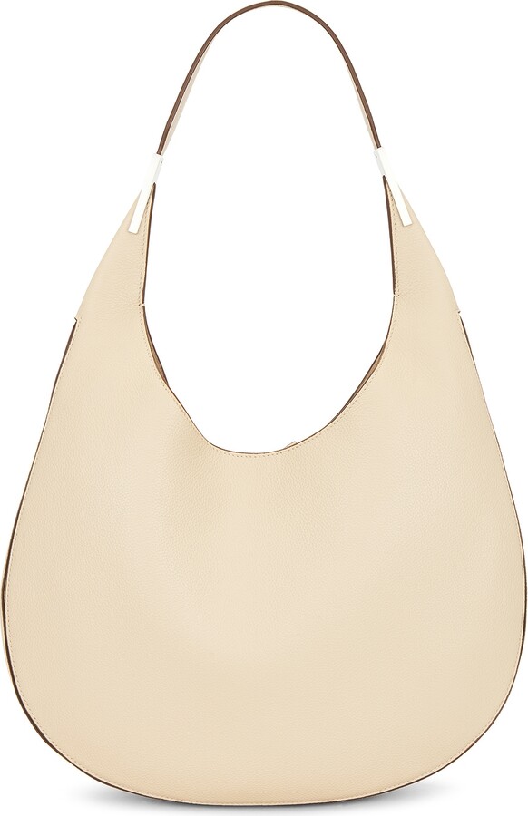 Savette The Florence Hobo Bag in Beige