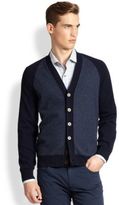 Thumbnail for your product : Saks Fifth Avenue Front Panel Lambswool Cardigan