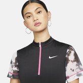 Thumbnail for your product : Nike Women's Sportswear Short-Sleeve Patchwork Dress in Black