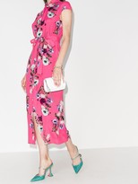 Thumbnail for your product : Erdem Finn floral print silk midi dress