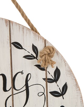 Glitzhome Wooden Thanksgiving Wall Sign