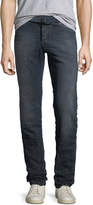 Thumbnail for your product : Kiton Men's Limited Edition Dark-Wash Straight-Leg Jeans with D-Ring Belt