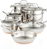 Thumbnail for your product : Martha Stewart CLOSEOUT! Collection Copper Accent 12-Pc. Cookware Set, Only at Macy's