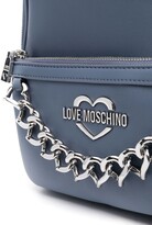 Thumbnail for your product : Love Moschino Logo-Lettering Faux-Leather Backpack