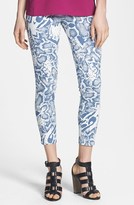 Thumbnail for your product : Nordstrom Skinny Crop Print Leggings