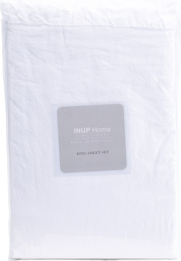 Inup Home Made In Portugal Ruffle Sheet Set ShopStyle
