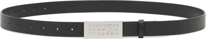 MM6 MAISON MARGIELA Numeric plaque belt