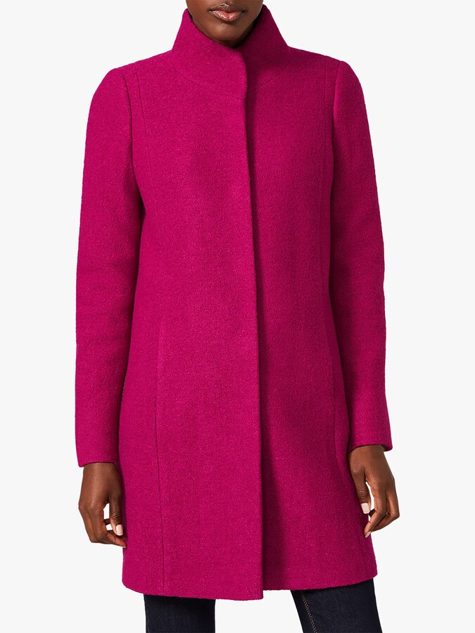 plus size boiled wool jacket