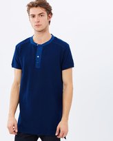 Thumbnail for your product : Scotch & Soda Short Sleeve Pique Grandad Tee