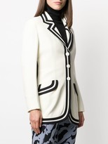 Thumbnail for your product : Moschino Pre-Owned 1990s Striped Details Slim-Fit Jacket
