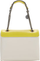 Thumbnail for your product : Lanvin Medium Happy Edgy Two-Tone Shoulder Bag