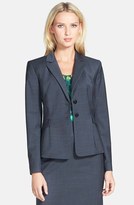 Thumbnail for your product : Classiques Entier 'Viviane Suiting' Stretch Wool Blend Jacket