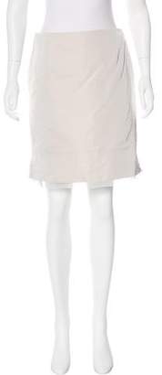 Louis Vuitton Knee-Length Pleated Skirt