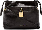 Thumbnail for your product : Burberry Black Deerskin Little Crush Clutch