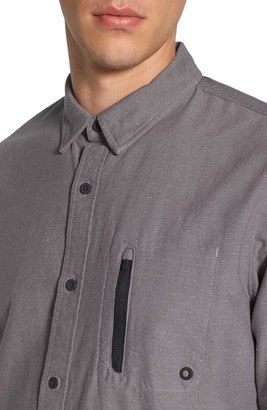 Tavik Men's 'Rivington' Regular Fit Zip Pocket Dobby Woven Shirt