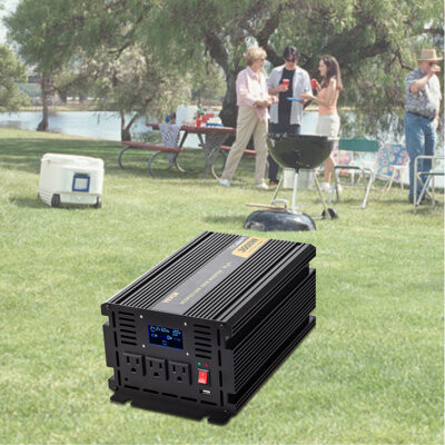 VEVOR Power Inverter, 3000W Modified Sine Wave Inverter, DC 24V to AC ...