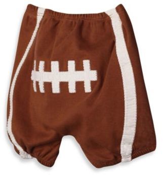 Mud Pie Diaper Cover with Football Applique