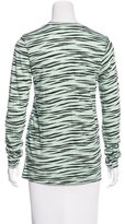 Thumbnail for your product : Proenza Schouler Abstract Print Long Sleeve T-Shirt w/ Tags