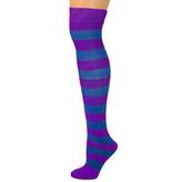 Thumbnail for your product : AJs Striped Socks - Baby Blue/White