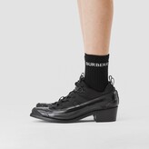 Thumbnail for your product : Burberry Logo Intarsia Technical Stretch Cotton Socks