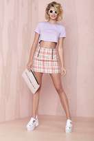 Thumbnail for your product : Nasty Gal After Party Vintage Betina Crop Top - Lilac