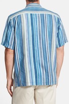 Thumbnail for your product : Tommy Bahama Jackpot Stripe Silk Campshirt
