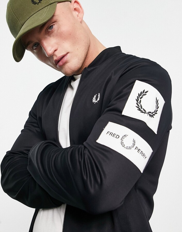 Fred Perry Men's Black Jackets | ShopStyle