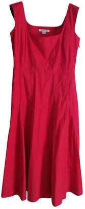 Marella Red Cotton Dress for Women