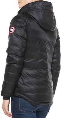 Canada Goose Camp Hooded Puffer Coat, Black