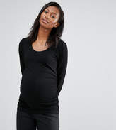 Thumbnail for your product : Isabella Oliver Long Sleeve Scoop Neck Top