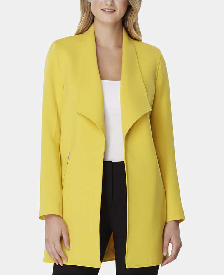 Tahari ASL WingCollar OpenFront Topper Jacket ShopStyle