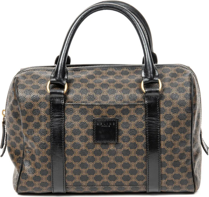 Céline Pre-Owned small Macadam-patterned tote bag