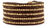 Thumbnail for your product : Chan Luu Gold Vermeil Wrap Bracelet