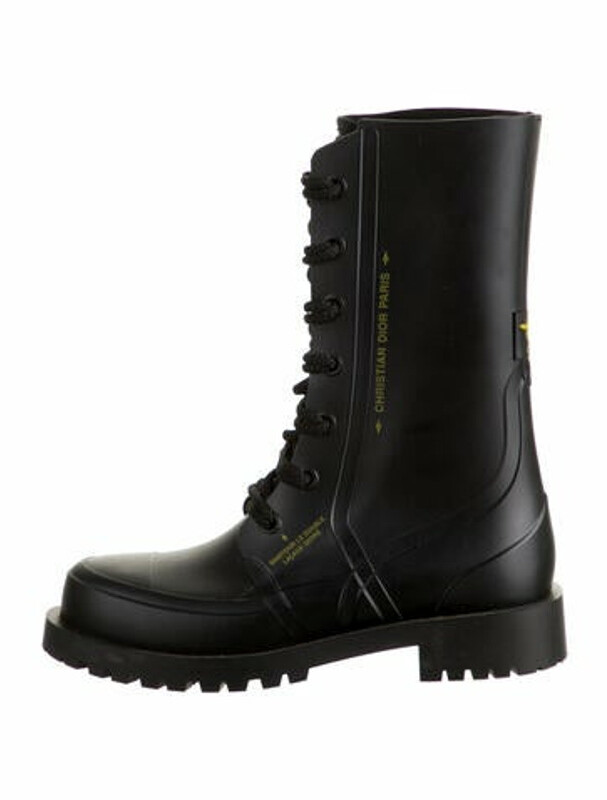 dior camp rubber ankle boot