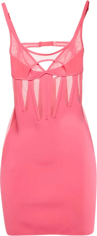 Thierry Mugler Pre-Owned Mini Corset Dress