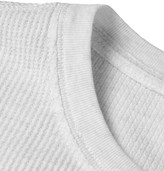 Thumbnail for your product : Club Monaco Waffle-Knit Cotton-Blend Henley T-Shirt