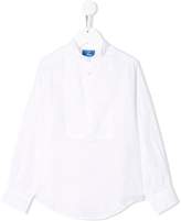 Thumbnail for your product : Fay Kids Mandarin collar shirt