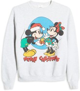 Thumbnail for your product : Disney Unisex Secondhand Mickey & Minnie Merry Christmas Graphic Sweatshirt