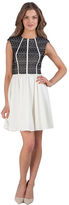 Thumbnail for your product : Badgley Mischka Belle Bonded Lace Dress