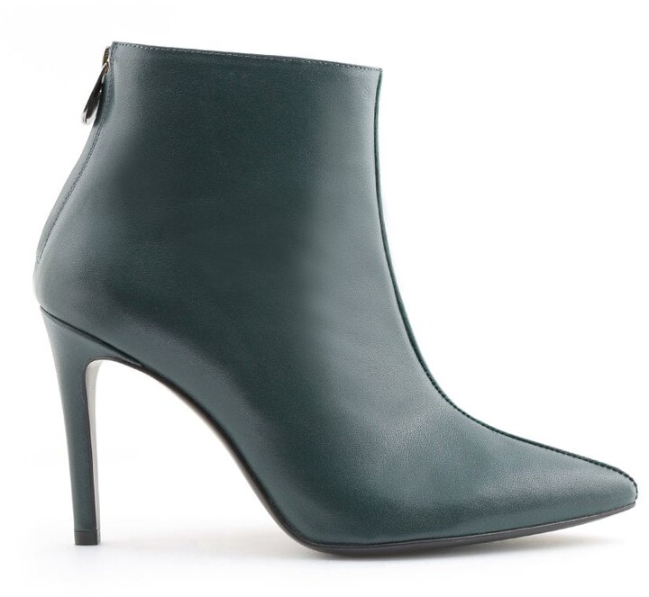 Paulina Dark Green Boots ShopStyle
