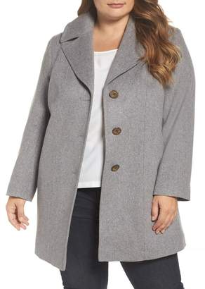 plus size walking coat