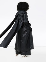 Thumbnail for your product : Vika Gazinskaya Bow Detail Cotton Trench Coat