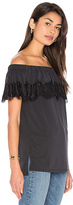 Thumbnail for your product : Ella Moss Isabella Off Shoulder Top in Black